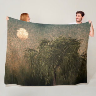 Willow op Sunset Fleece Deken