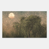 Willow op Sunset Rechthoekige Sticker (Voorkant)