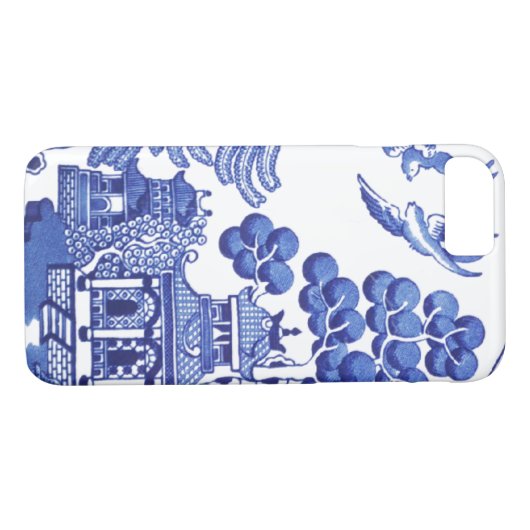 Willow Pattern iPhone 7 hoesje (Achterkant (Horizontaal))
