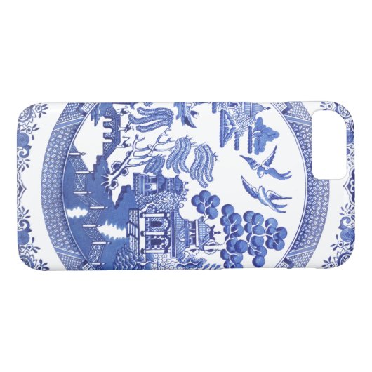 Willow Pattern iPhone 7 hoesje (Achterkant (Horizontaal))