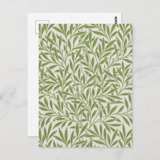 Willow Pattern William Morris Briefkaart (Voorkant / Achterkant)