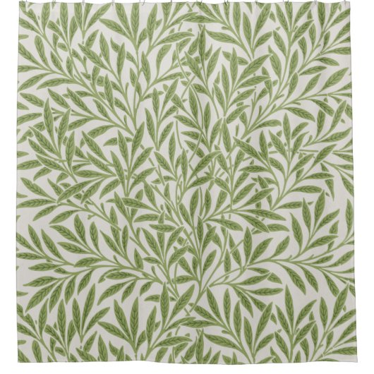 Willow Pattern William Morris Douchegordijn (Voorkant)