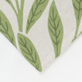 Willow Pattern William Morris Fleece Deken (Hoek)