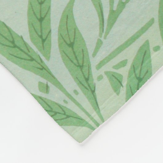 Willow Pattern William Morris Fleece Deken (Hoek)