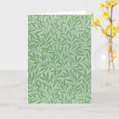 Willow Pattern William Morris Kaart (Gele Bloem)