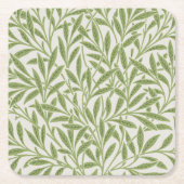 Willow Pattern William Morris Kartonnen Onderzetters (Voorkant)