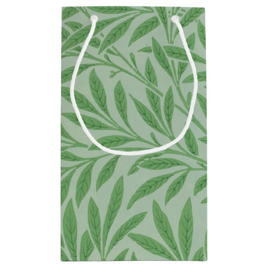 Willow Pattern William Morris Klein Cadeauzakje (Achterkant)