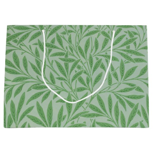 Willow Pattern William Morris Large Gift Bag Groot Cadeauzakje (Voorkant)