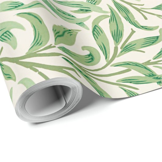 Willow Pattern William Morris Wrapping Paper Cadeaupapier (Rol Hoek)