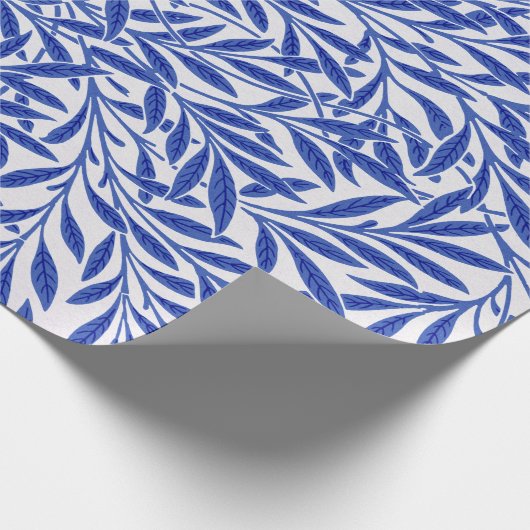 Willow Pattern William Morris Wrapping Paper Cadeaupapier (Hoek)