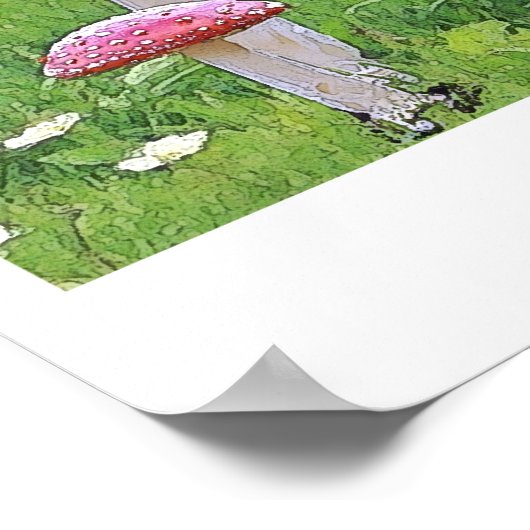 "WILLOW" Pegasus Fantasy Art Poster (Hoek)