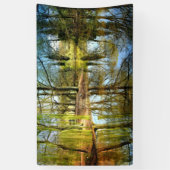 Willow Pond Water Reflection Spandoek (Verticaal)