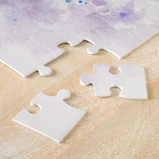 Willow Ptarmigan Waterverf Art Legpuzzel (Zijkant)