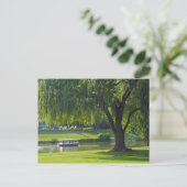 Willow River Boat Briefkaart (Staand voorkant)