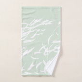 Willow Silhouette Zee Green Bad Handdoek (Handdoek)