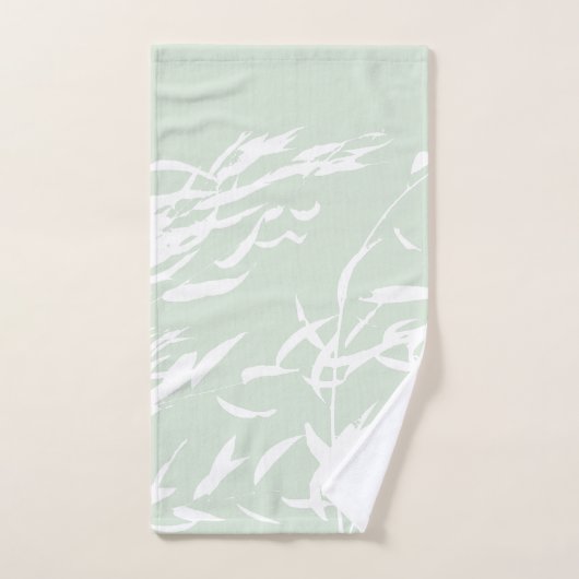  Willow Silhouette Zee Green Bad Handdoek (Handdoek)