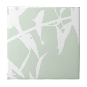 Willow Silhouette Zee Green Bathroom Tegeltje
