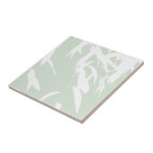  Willow Silhouette Zee Green Bathroom Tegeltje (Zijkant)