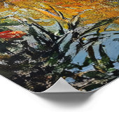 Willow Tree and Lily Pads Landscape Painting Poster (Hoek)