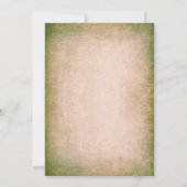 Willow Tree Branches String Lights Huwelijksuitnod Kaart (Achterkant)