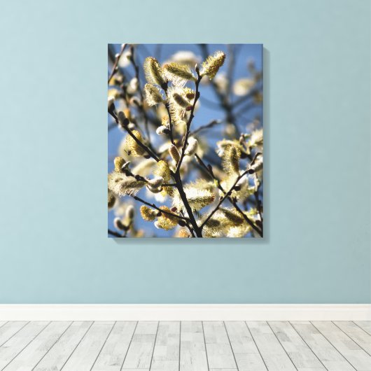 WILLOW TREE CANVAS AFDRUK (Insitu (Houten vloer))