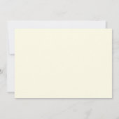 Willow tree elegante outdoor bruiloft uitnodiginge kaart (Achterkant)