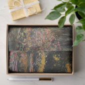 Willow Tree en Lily Pads Landschap Schilderen Tissuepapier (Geschenk)