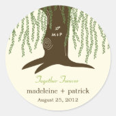 Willow Tree Favor Sticker (Voorkant)