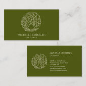 Willow Tree Fotograaf Logo Tree of Life Visitekaartje (Voorkant / Achterkant)