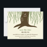 Willow Tree slaat de datumkaart op Save The Date<br><div class="desc">Door de schoonheid van natuur en chic-esthetiek te mengen, is dit mooie en griezelige Willow Tree bruiloft collectie zeker je trouwdag onvergetelijk te maken. Ook beschikbaar in het sinaasappel voor de herfstbruiloft. De kleuren van de douane zijn ook beschikbaar op verzoek (gelieve te contacteren ons voor douaneverzoek). Volledig collectie beschikbaar...</div>