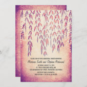 Willow Tree String Lights repetitie diner Kaart (Voorkant / Achterkant)