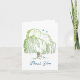 Willow Tree Wedding Dank u kaarten