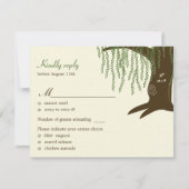 Willow Tree Wedding RSVP / Respaart (Voorkant)