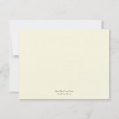 Willow Tree Wedding RSVP / Respaart Kaartje (Achterkant)