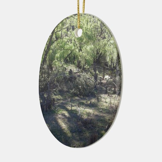 Willow Trees Keramisch Ornament (Links)