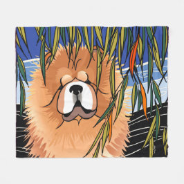 WILLOW WIND - Chow Fleece Deken