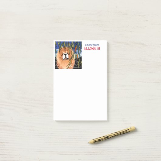 WILLOW WIND - Chow Post it notes (Op bureau)