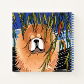 WILLOW WIND - Chow -spiral notitieboek -hard of za (Achterkant)