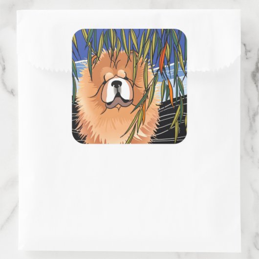 WILLOW WIND - stickers met Chow (Tas)