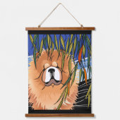 WILLOW WIND - Wandtapijten van de mantel Hangend Wandkleed (Voorkant)