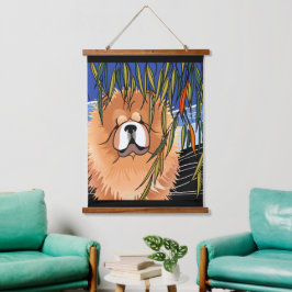 WILLOW WIND - Wandtapijten van de mantel Hangend Wandkleed