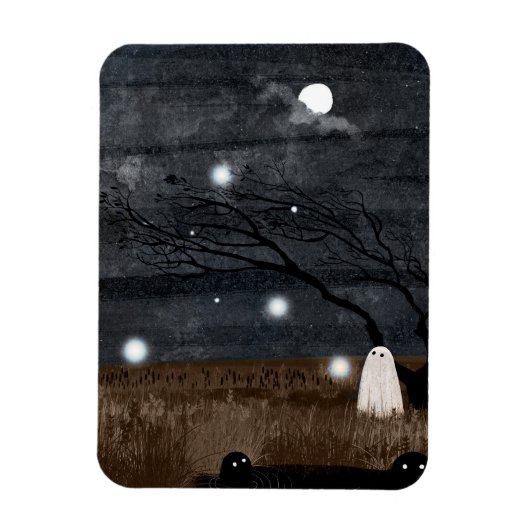 Willow Wisp Ghost Magneet (Verticaal)