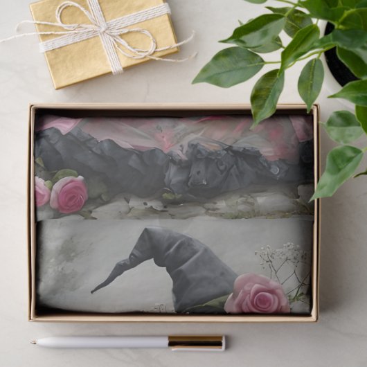 Willow Witch1 recht tegenover Tissue Paper Tissuepapier (Geschenk)