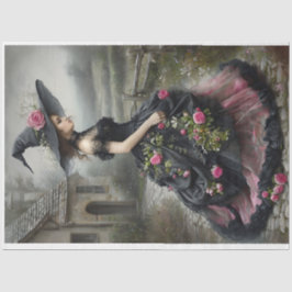 Willow Witch1 recht tegenover Tissue Paper Tissuepapier