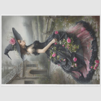 Willow Witch1 recht tegenover Tissue Paper Tissuepapier