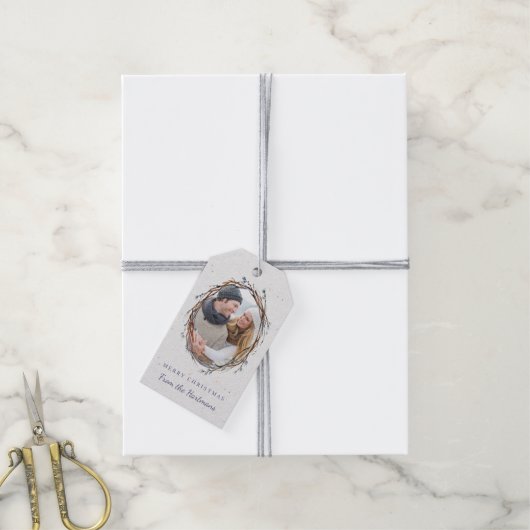 Willow Wreath Gift Labels Cadeaulabel (Met Touw)
