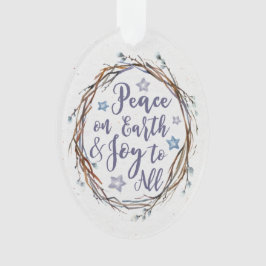 Willow Wreath Persoonlijke kerstversiering Ornament