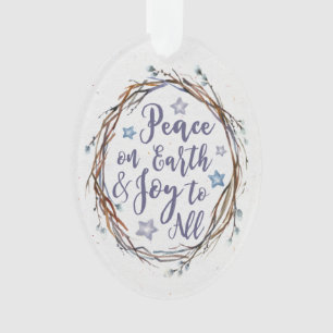 Willow Wreath Persoonlijke kerstversiering Ornament