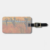 Willows at Sunset by Vincent van Gogh Bagagelabel (Voorkant horizontaal)