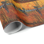 Willows at Sunset by Vincent van Gogh Cadeaupapier (Rol Hoek)